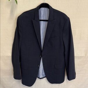 Banana Republic Black Sport Coat Modern Tailored Blazer